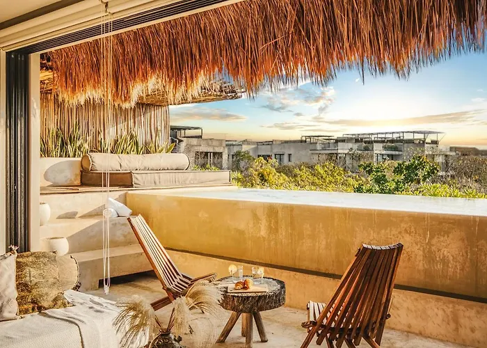 Panoramic 3br Ph With Private Pool 4* Tulum